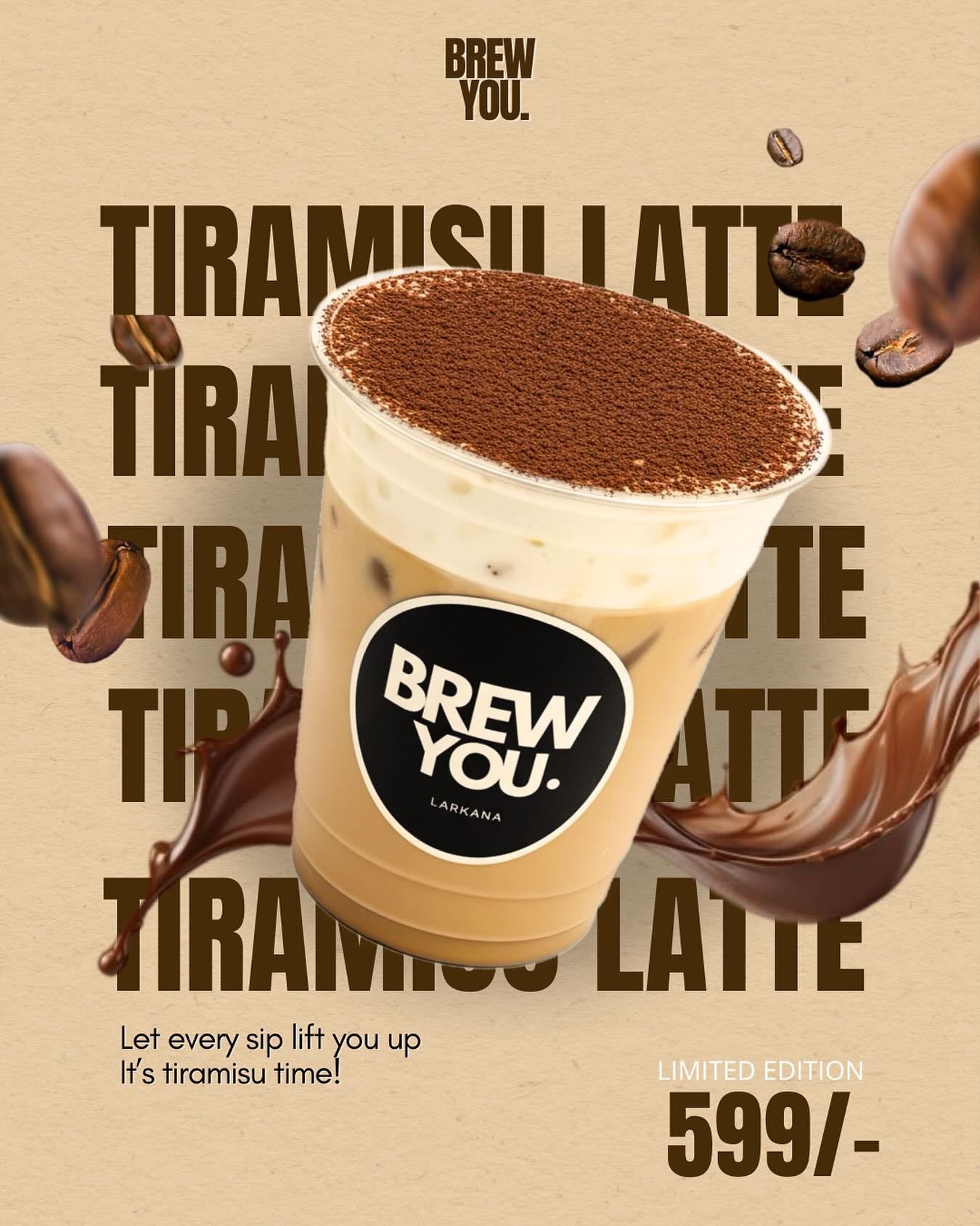 Tiramisu latte
